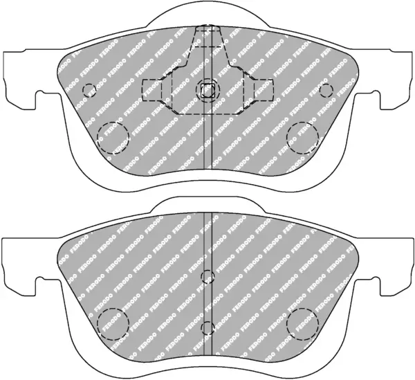 Carreras de coches Ferodo DS2500 - FCP1382H
