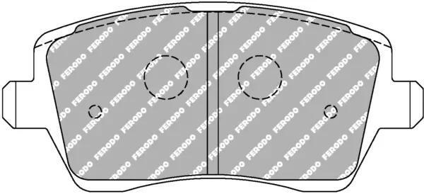 DSuno de carreras Ferodo - FCP1617Z