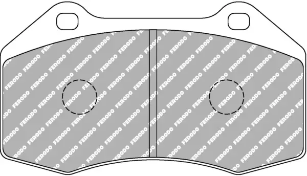 Ferodo Racing DSUNO Thermally bedded - FCP1667ZB