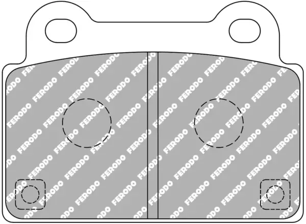 DSuno de carreras Ferodo - FCP4168Z