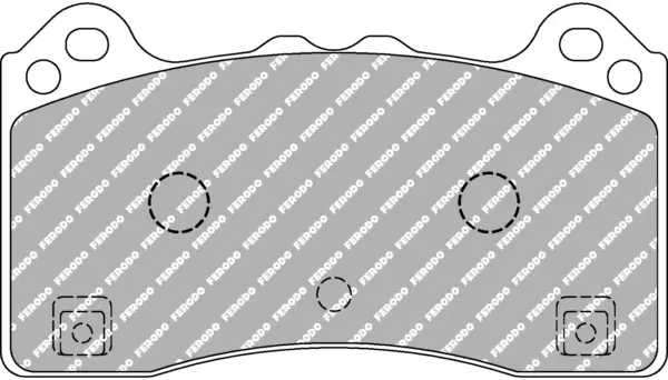 DSuno de carreras Ferodo - FCP4830Z