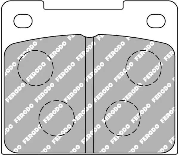 DSuno de carreras Ferodo - FCP809Z