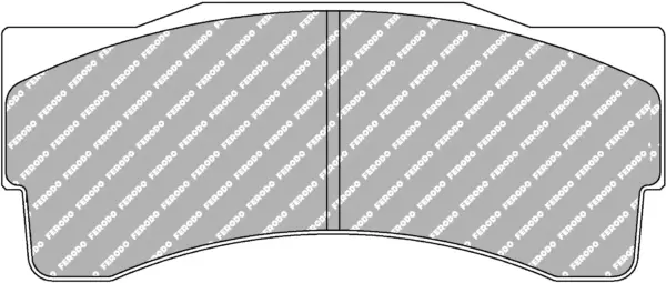 Ferodo Racing DSUNO Cama térmica - FRP3039ZB