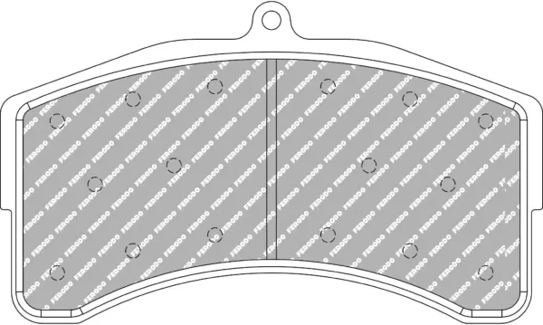 Ferodo Racing DS3.12 con cama térmica - FRP3165GB