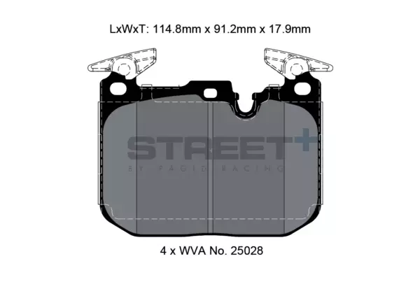 Pagid Street+ - T8194SP2001