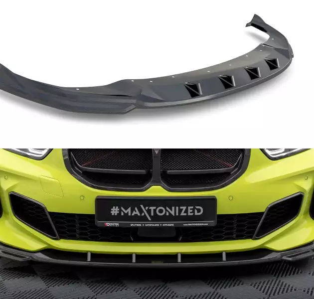 Divisor delantero de fibra de carbono para BMW 1 F40 M-Pack / M135i