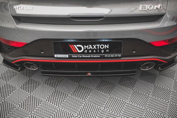 Central Rear Splitter for Hyundai I30 N Hatchback Mk3 Facelift - Image 2