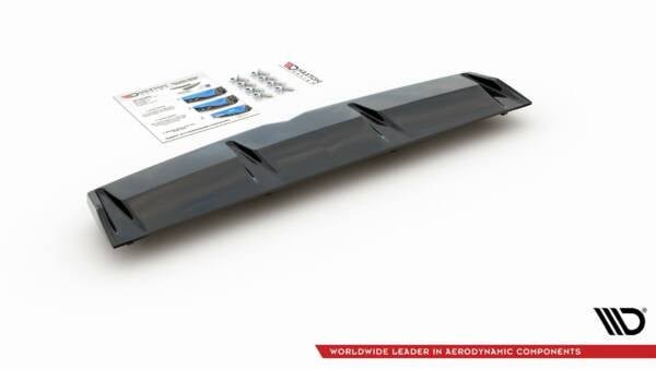 Central Rear Splitter (with vertical bars) Hyundai I30 N Mk3 Fastback - Imagen 6