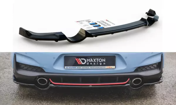 Splitter trasero central (con barras verticales) Hyundai I30 N Mk3 Hatchback