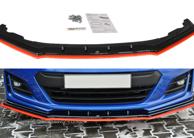 FRONT SPLITTER V.4 SUBARU BRZ FACELIFT