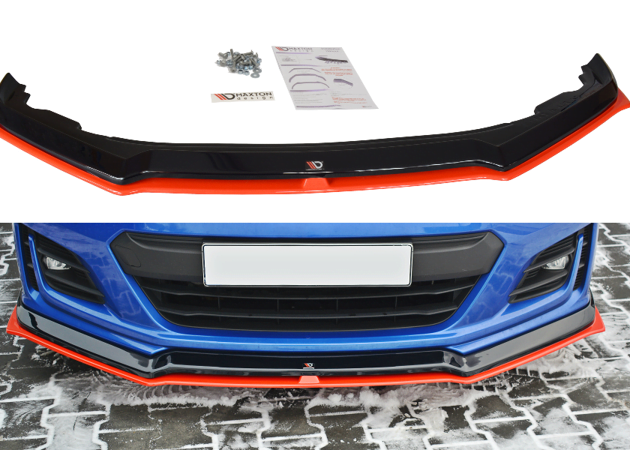 FRONT SPLITTER V.5 SUBARU BRZ FACELIFT