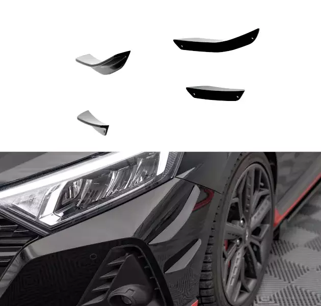 Front Bumper Wings (Canards) Hyundai I20 N Mk3