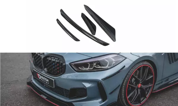 Alerones de parachoques delanteros (Canards) para BMW 1 F40 M-Pack / M135i