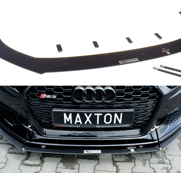 Divisor de competición delantero V.1 Audi RS3 8V FL Sportback