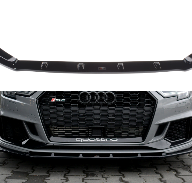 Splitter delantero V.1 Audi RS3 8V FL Sedán