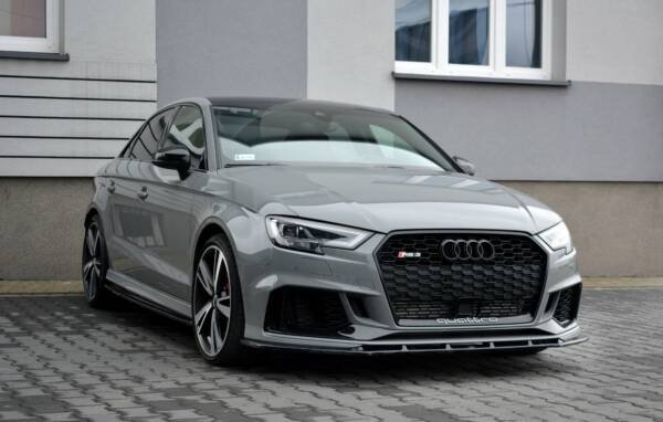 Front Splitter V.1 Audi RS3 8V FL Sedan - Imagen 2