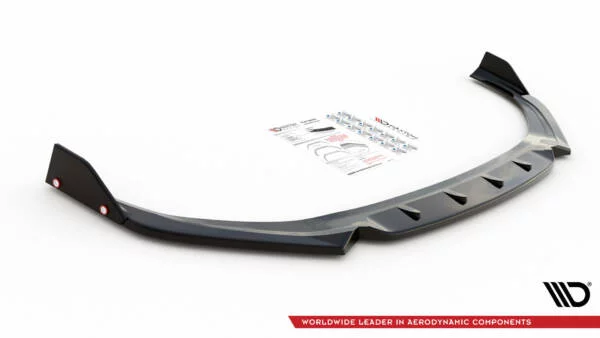 Front Splitter V.1 + Flaps Hyundai I30 N Hatchback/Fastback Mk3 Facelift - Imagen 5