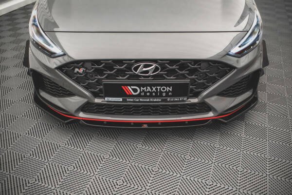 Front Splitter V.1 + Flaps Hyundai I30 N Hatchback/Fastback Mk3 Facelift - Imagen 2