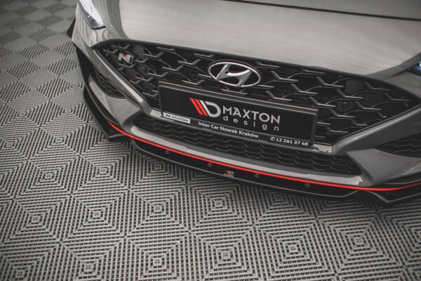 Front Splitter V.1 + Flaps Hyundai I30 N Hatchback/Fastback Mk3 Facelift - Imagen 3