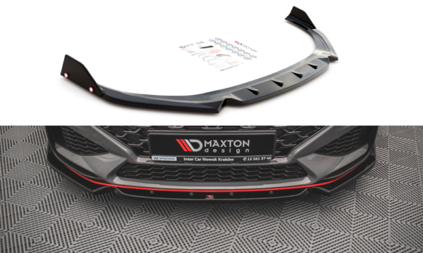 Splitter Delantero V.1 + Flaps Hyundai I30 N Hatchback/Fastback Mk3 Facelift