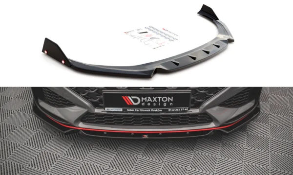 Splitter Delantero V.1 + Flaps Hyundai I30 N Hatchback/Fastback Mk3 Facelift