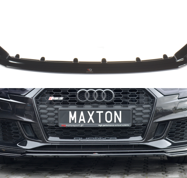 Splitter delantero V.2 Audi RS3 8V FL Sportback