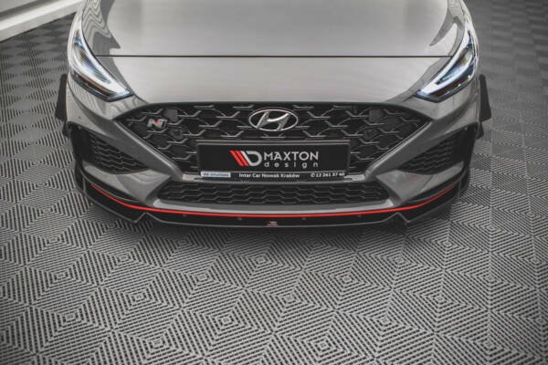 Front Splitter V.2 Hyundai I30 N Hatchback/Fastback Mk3 Facelift - Imagen 2