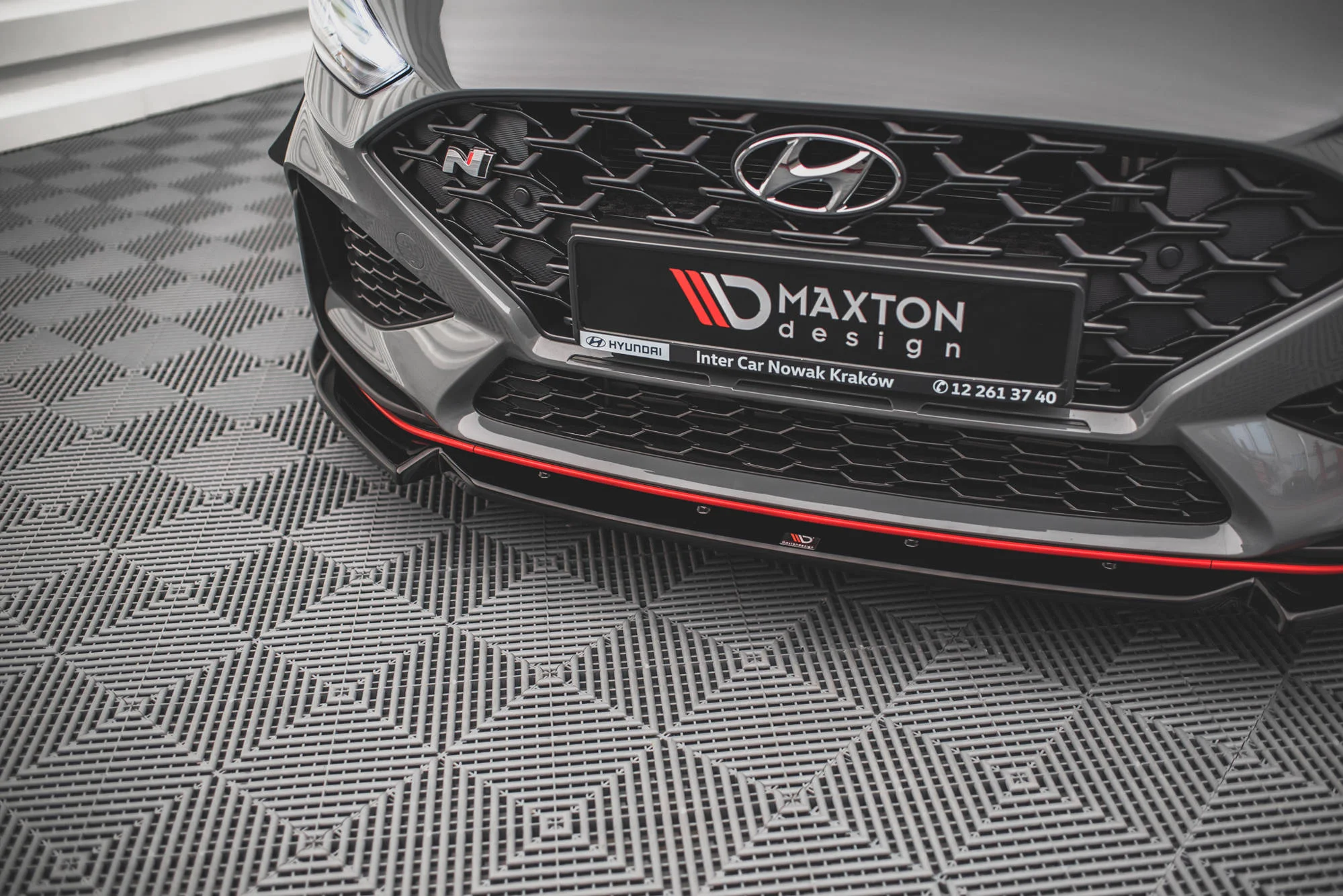 Front Splitter V.2 Hyundai I30 N Hatchback/Fastback Mk3 Facelift - Image 3
