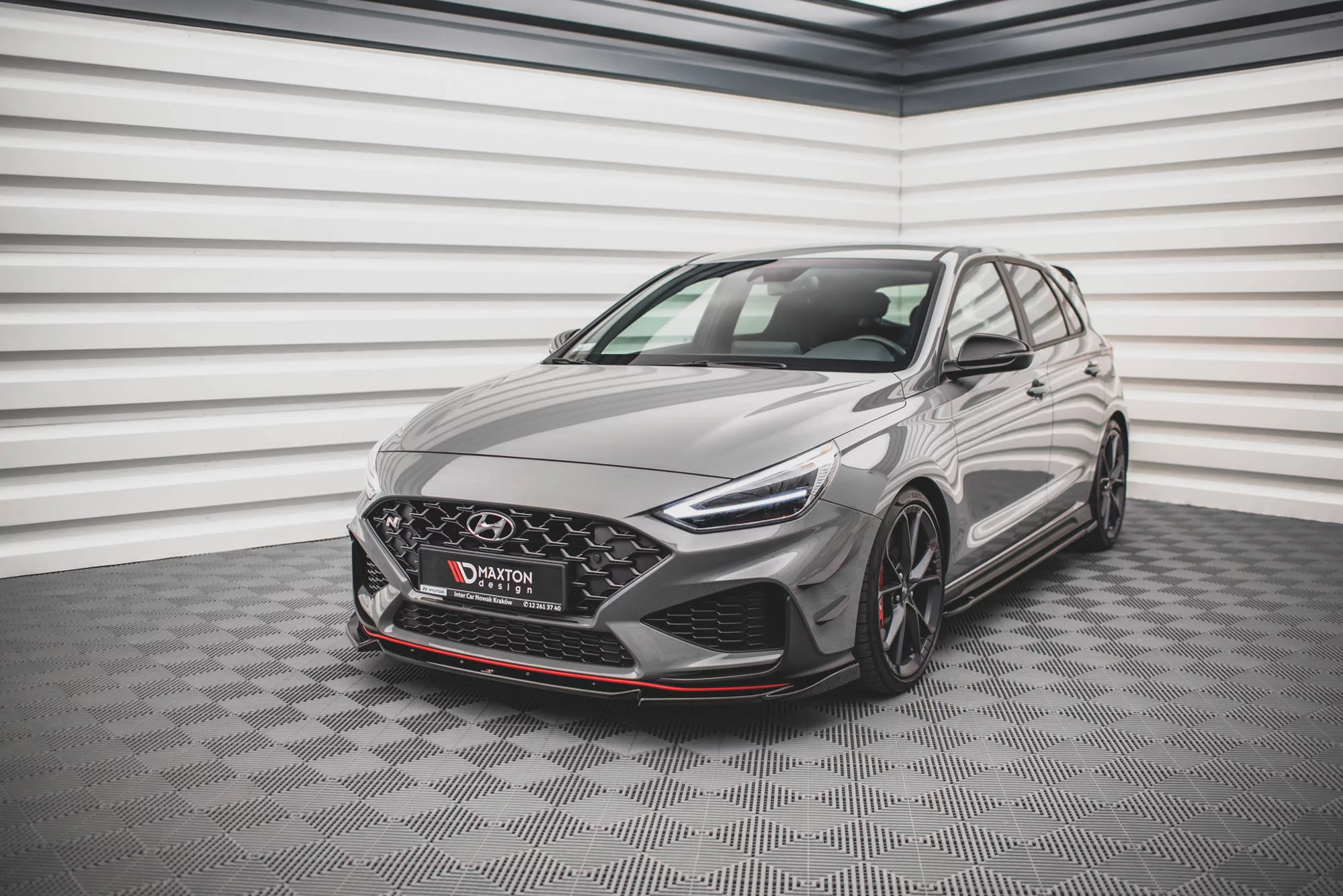 Front Splitter V.2 Hyundai I30 N Hatchback/Fastback Mk3 Facelift - Image 4