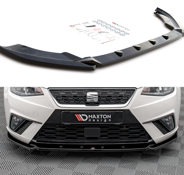 Splitter delantero V.2 Seat Ibiza FR/ Standard Mk5