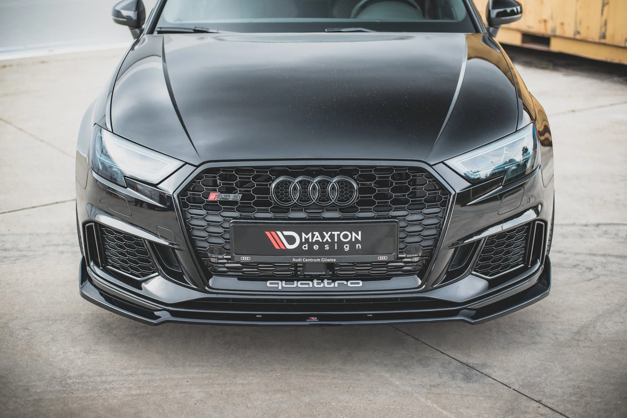Splitter delantero V.3 Audi RS3 8V FL Sportback - Imagen 3