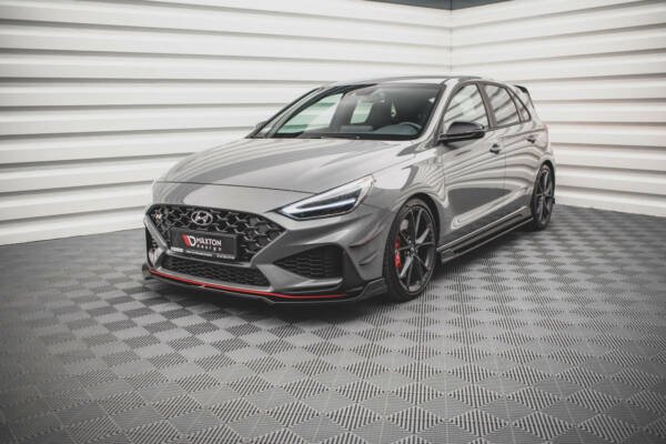 Front Splitter V.3 Hyundai I30 N Hatchback/Fastback Mk3 Facelift - Imagen 4