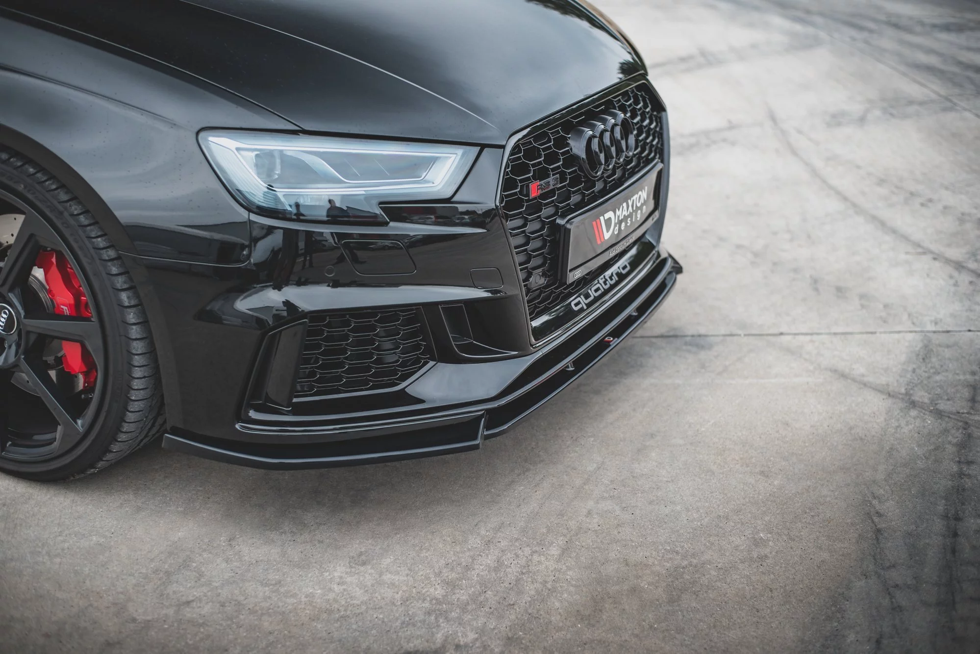 Front Splitter V.4 Audi RS3 8V FL Sportback - Image 2