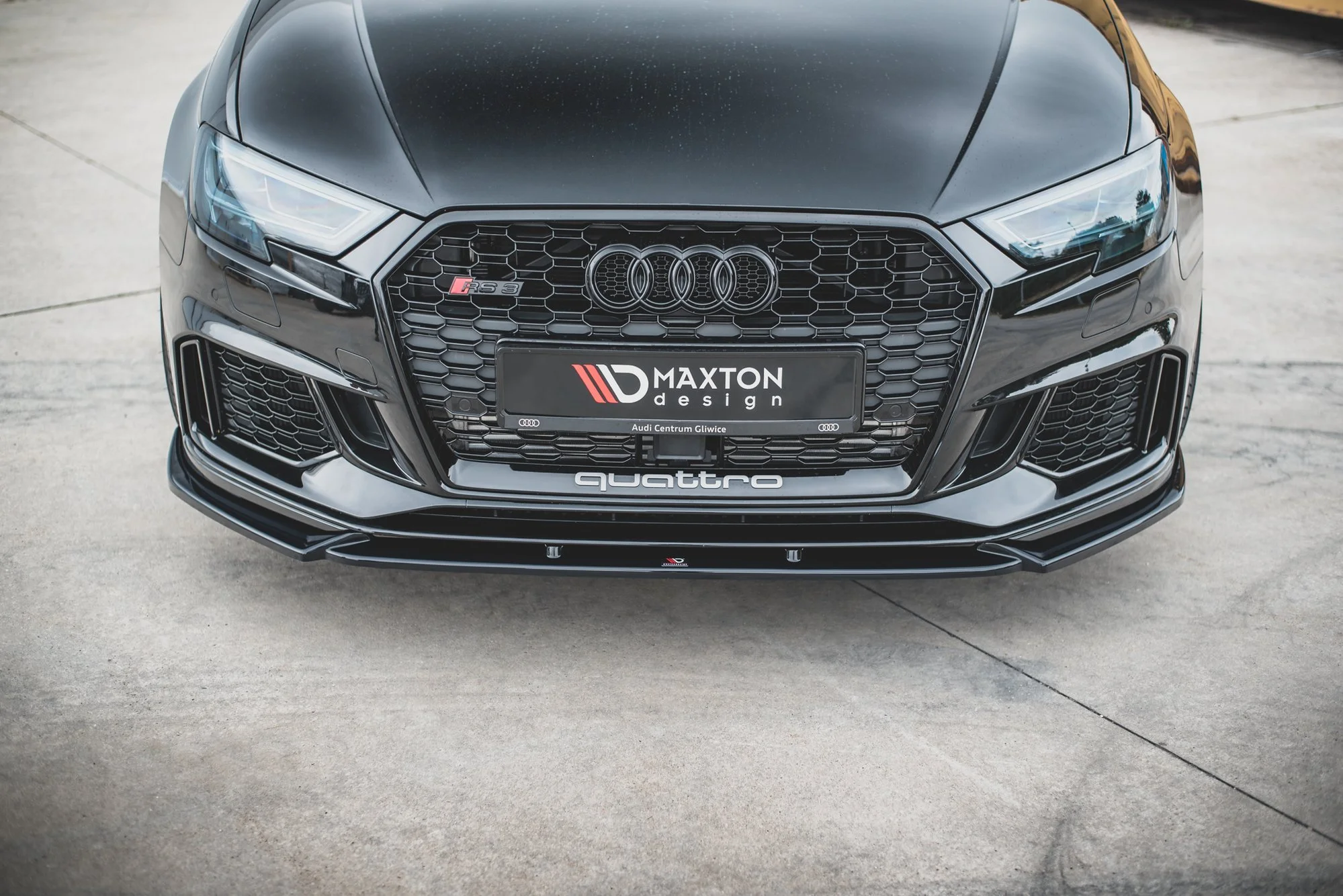 Front Splitter V.4 Audi RS3 8V FL Sportback - Image 4