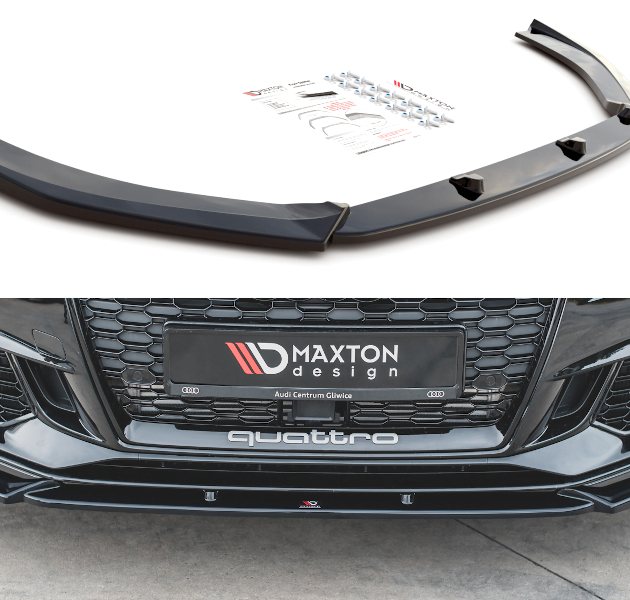 Splitter delantero V.4 Audi RS3 8V FL Sportback