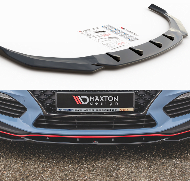 Front Splitter V.4 Hyundai I30 N Mk3 Hatchback/ Fastback
