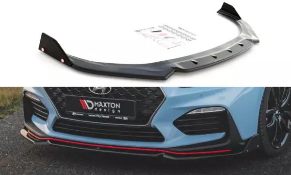 Splitter Delantero V.6 + Flaps Hyundai I30 N Mk3 Hatchback/Fastback