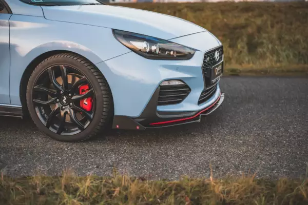 Front Splitter V.6 + Flaps Hyundai I30 N Mk3 Hatchback/Fastback - Imagen 5