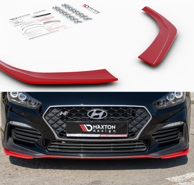 Splitters delanteros Hyundai I30 N Mk3 Hatchback / Fastback