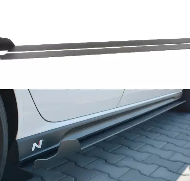 RACING SIDE SKIRTS DIFFUSERS HYUNDAI I30 Mk3 N