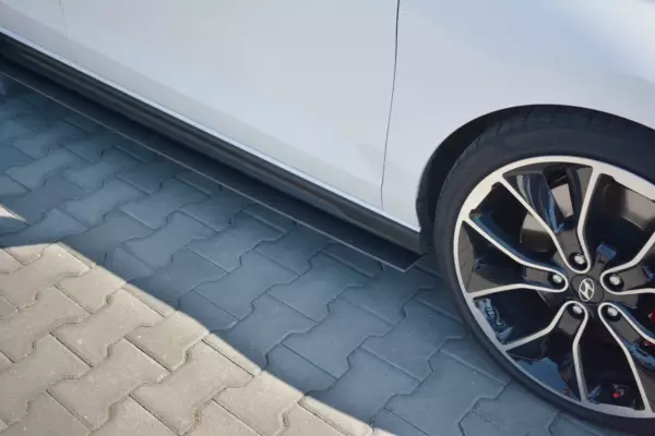 RACING SIDE SKIRTS DIFFUSERS HYUNDAI I30 Mk3 N - Image 3