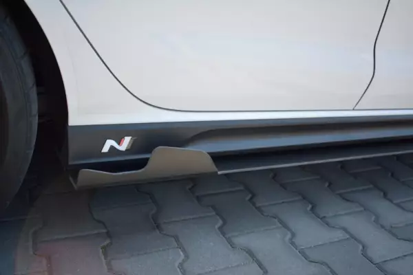 RACING SIDE SKIRTS DIFFUSERS HYUNDAI I30 Mk3 N - Image 4