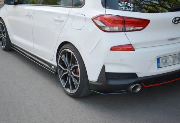 REAR SIDE SPLITTERS HYUNDAI I30 Mk3 N - Image 3