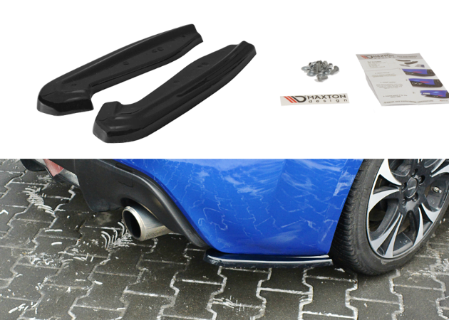 REAR SIDE SPLITTERS V.1 SUBARU BRZ FACELIFT