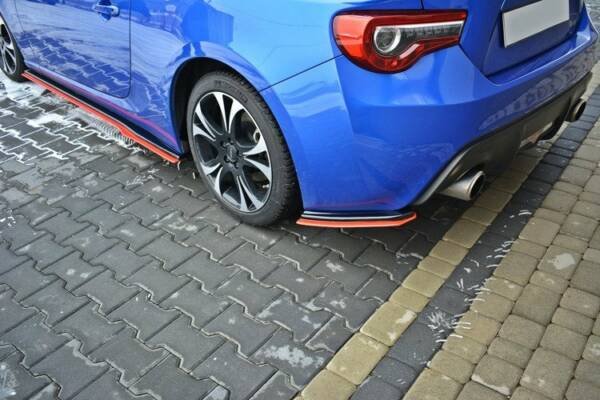 REAR SIDE SPLITTERS V.2 SUBARU BRZ FACELIFT - Image 3