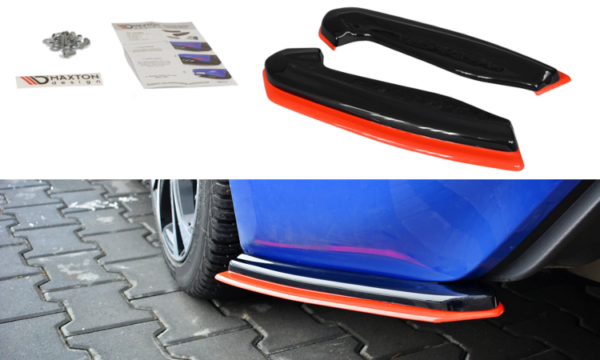 REAR SIDE SPLITTERS V.2 SUBARU BRZ FACELIFT