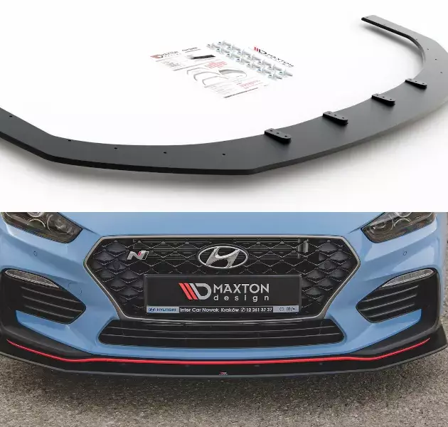 Divisor delantero de durabilidad de competición Hyundai I30 N Mk3 Hatchback / Fastback