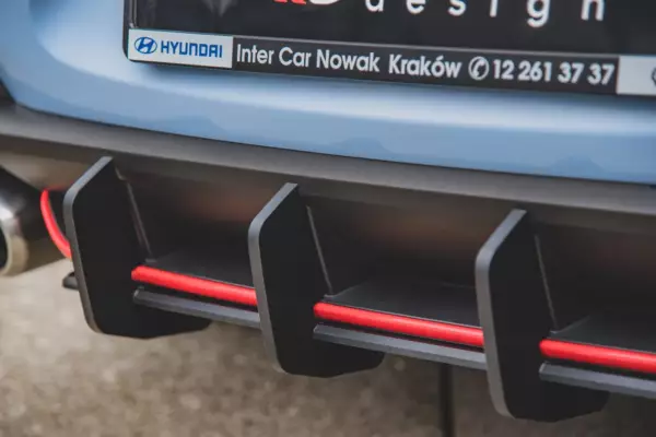 Racing Durability Rear Diffuser V.2 Hyundai I30 N Mk3 Hatchback - Imagen 3