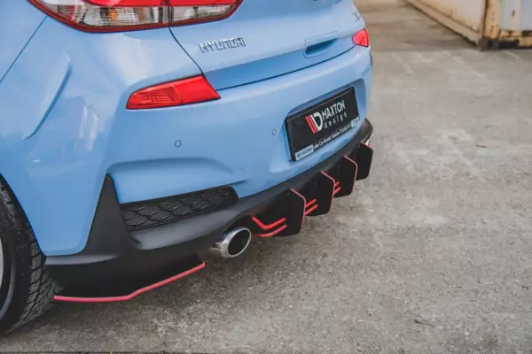 Racing Durability Rear Diffuser V.2 Hyundai I30 N Mk3 Hatchback - Imagen 8
