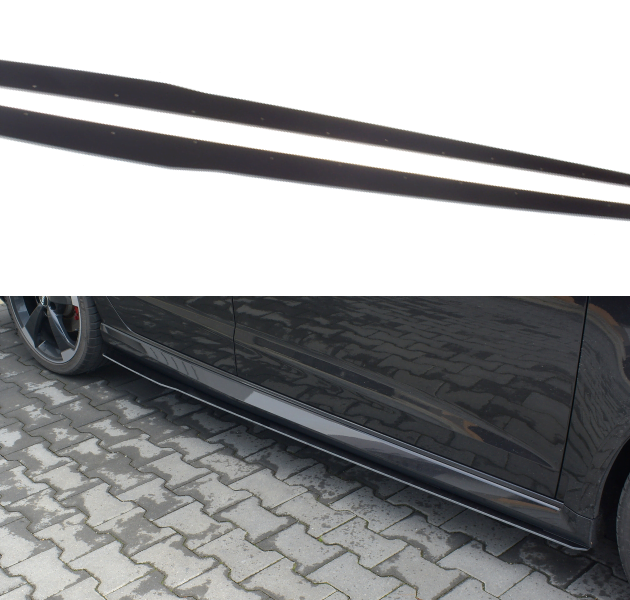 Faldones Laterales Racing Difusores V.1AUDI Audi RS3 8V FL Sportback